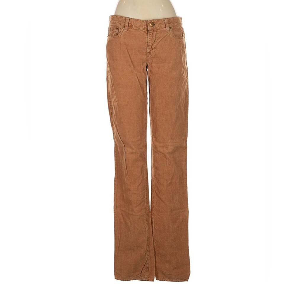 J. Crew Tall 29 T Tan Corduroy Trousers long City Fit 29T - Picture 3 of 12